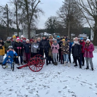 NORDIC WALKING w Osieku nad Wisłą - 8 stycznia 2022 r.